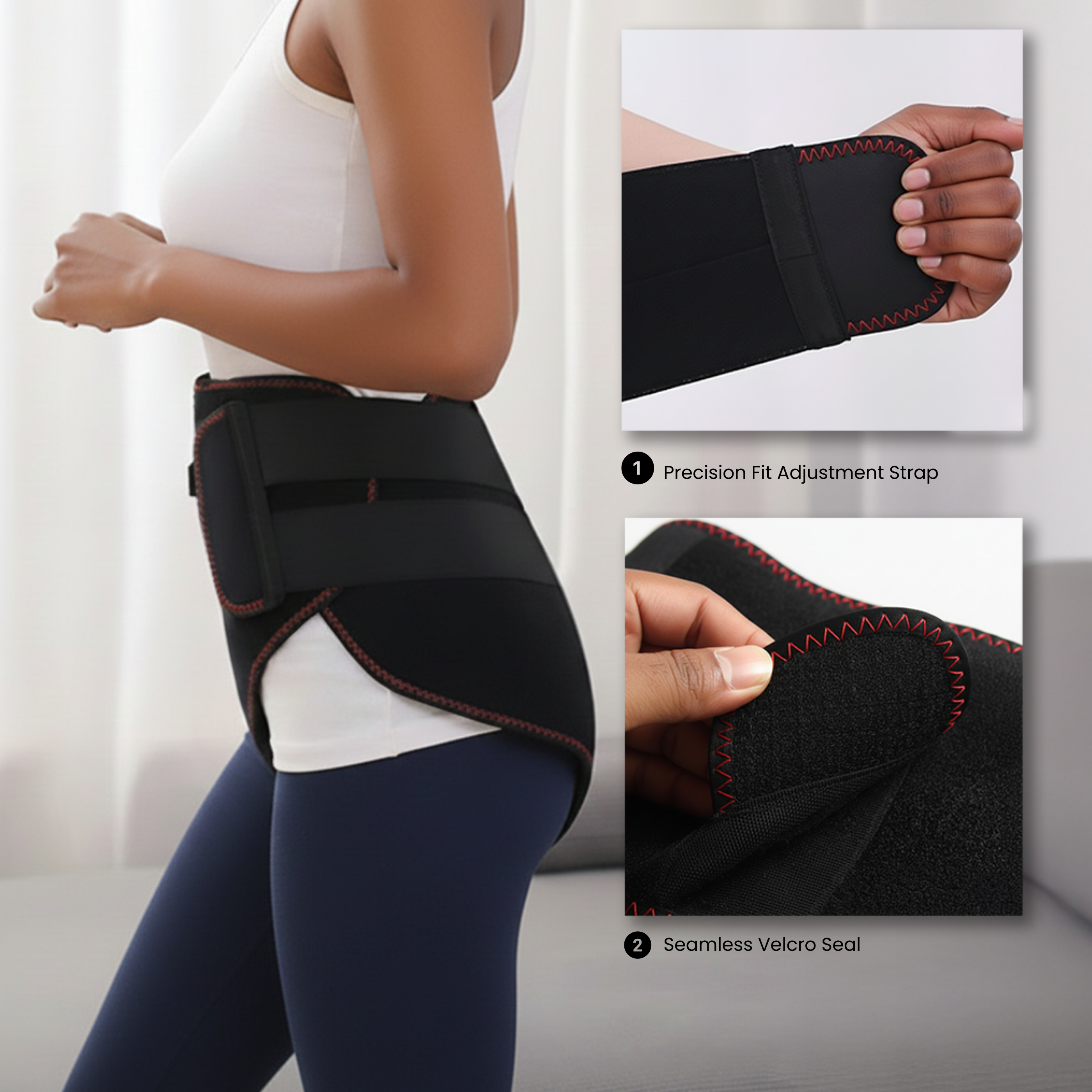 SootheHer™ Combined Heat + Massage Therapy Pelvic Wrap