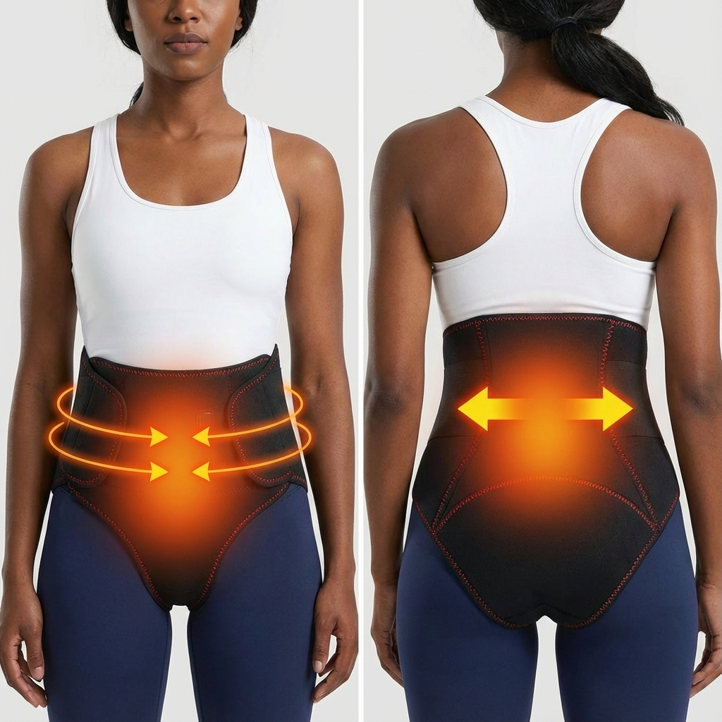SootheHer™ Combined Heat + Massage Therapy Pelvic Wrap